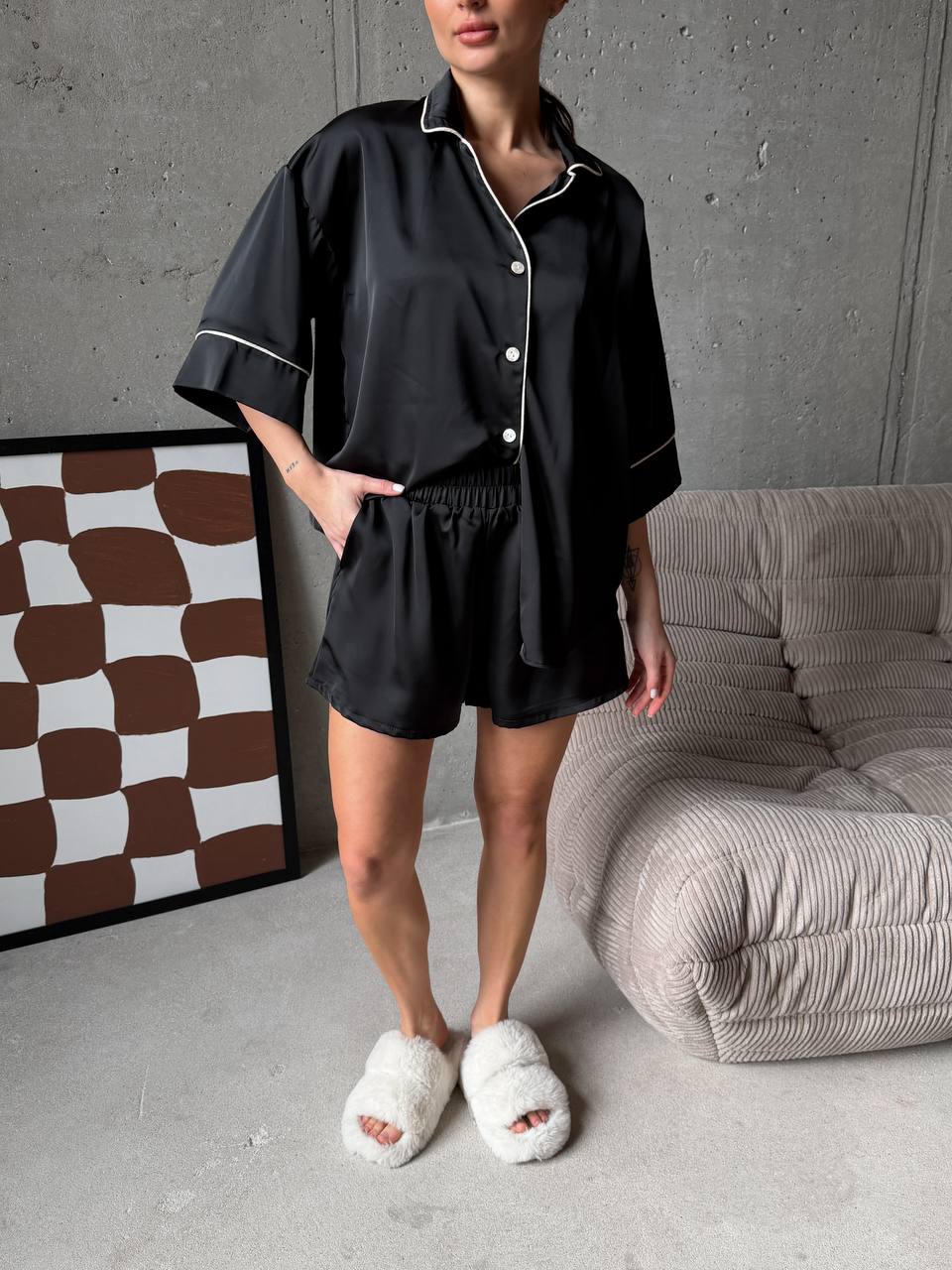 Silk Naktinis Setas